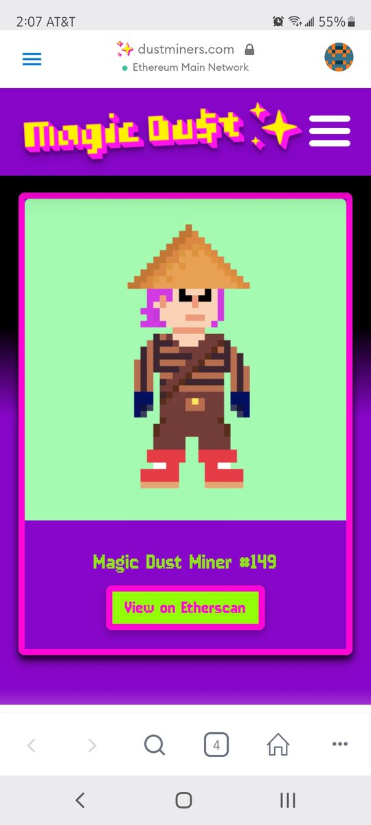 OdditeG's tweet image. #dustismagic #dustminer #magicdustminers #nifty @dustismagic