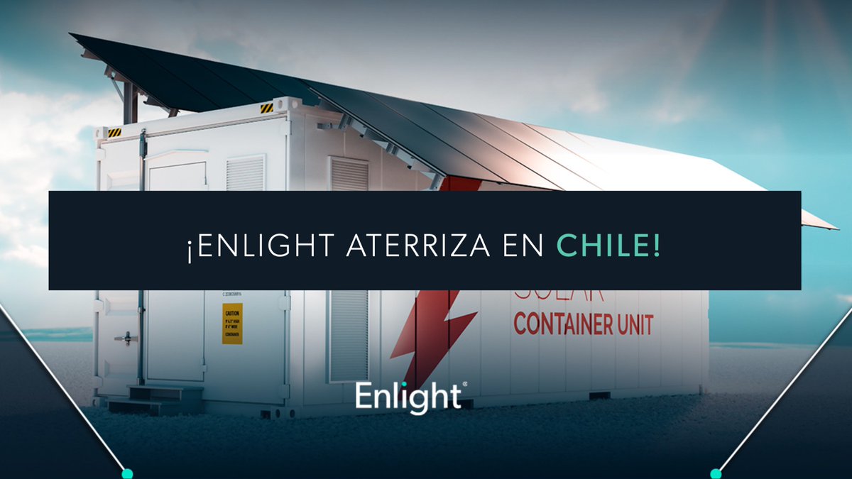 ¡Llegamos a Chile!🎉🇨🇱
Estamos muy felices de aportar nuestra experiencia en territorio chileno y ofrecer nuestras soluciones en almacenamiento eléctrico y micro-redes para maximizar los beneficios de las energías renovables no-convencionales.

Conoce más: bit.ly/2YOyeyQ
