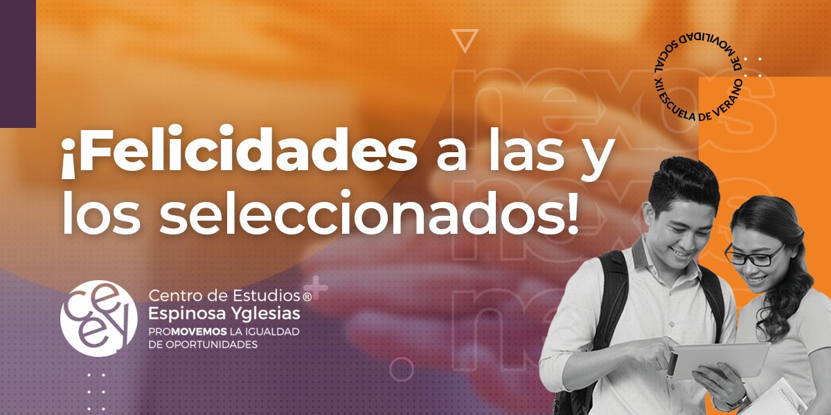 ⚡ ¡Ya tenemos seleccionados(as) para publicar en la Revista <a href="/nexosmexico/">Revista Nexos</a>! ⚡

🔺 Karen Carrillo Siller
🔺 Óscar Estrada Gómez
🔺 Rosa Castañeda Hernández
🔺 Fernando Vega Hurtado
🔺 Alejandra Arias Vásquez

Muchas felicidades a las y los egresados de la XII #EscuelaCEEY 🥳