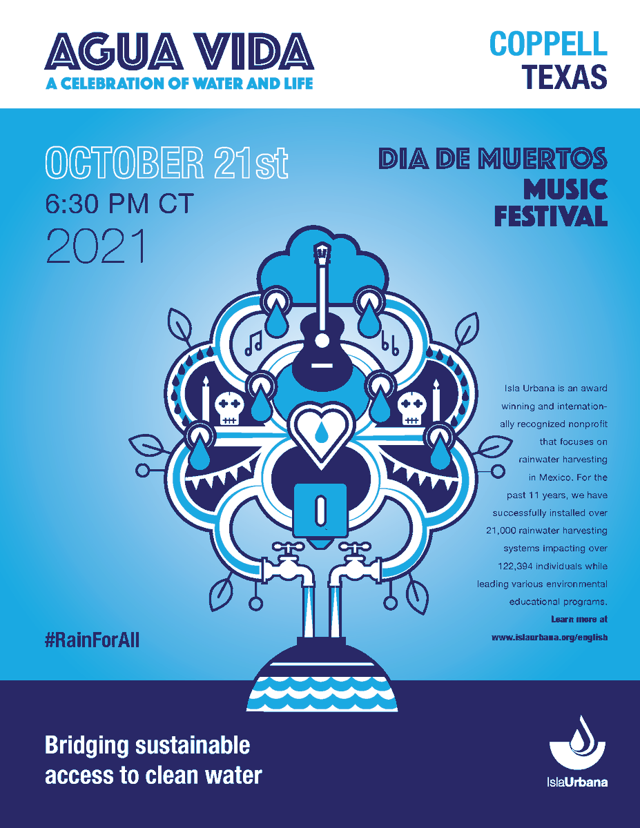 IslaUrbana's tweet photo. The Dallas event will have drinks ๐น, food ๐ฎ and live music ๐ by Irving's Got Talent winner, Joy Jackson, and will kick off a series of 3 music festivals hosted by Isla Urbana.
#RainForAll https://t.co/eS2ubsgaM4