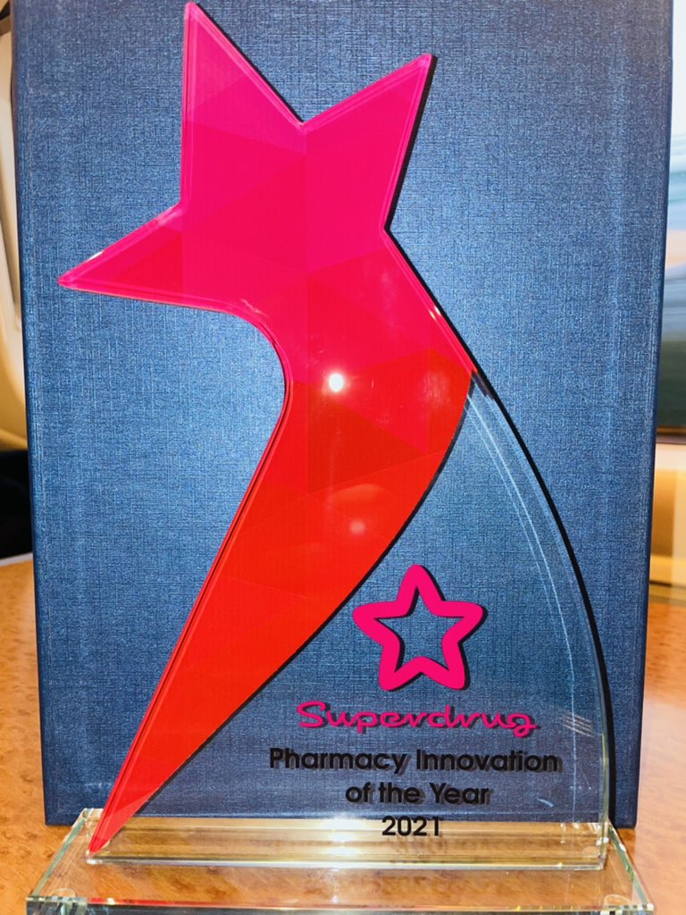 Super super proud of the <a href="/CHS_Pharmacy/">Cegedim Healthcare Solutions</a> team for bringing home this incredible award 🙌🏼 and thank you to <a href="/superdrug/">Superdrug</a> for recognising their great 👏🏼
