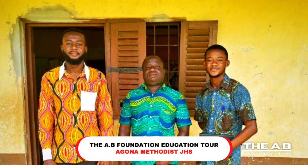 theab_6's tweet photo. *THE AB FOUNDATION EDUCATION TOUR DEBUT*

YESTERDAY, TUESDAY 12TH OCTOBER 2021,I VISITED AGONA SDA JHS AND AGONA METHODIST JHS AS PART OF THE AB FOUNDATION'S "EDUCATION TOUR" INITIATIVE.

#ABFoundation https://t.co/tqItIOuMlp