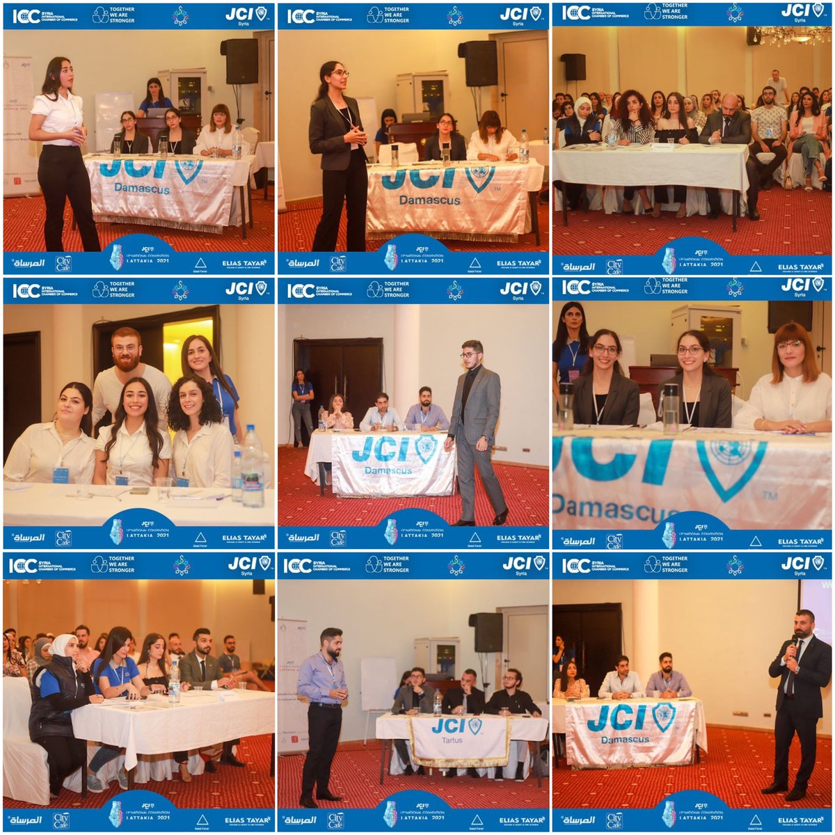 jcisyria's tweet photo. #publicspeaking #Debate and #Trivia Competitions in JCI SYRIA 13TH NATIONAL CONVENTION 🎉🎉🎉

@jcileaders 
#ActiveYouth
#PeaceMakers
#BelieveInSyria
#TogetherWeAreStronger
#OneFuture
#RiseWithJCI
#JCI
#JCIWorld https://t.co/T0aVk5o9w7