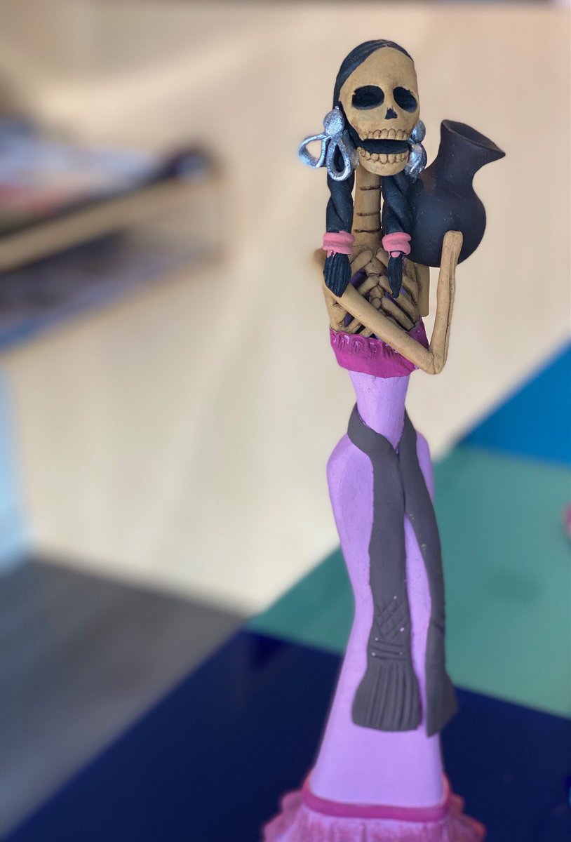 #catrina #catrinadoll #handmade #DayOfTheDead #ofrenda #thefittingroomdallas #dallasshopping #boutique #gifts #skeleton #oneofakinddolls