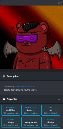 NFTMggz's tweet photo. DOING A HALLOWEENBEAR GIVEAWAY! @HalloweenBears 0.4 eth value!

All you gotta do is like, retweet, and follow me and @HalloweenBears. 

Winner will be announced in 5 hours! https://t.co/jNMQ4jPA20