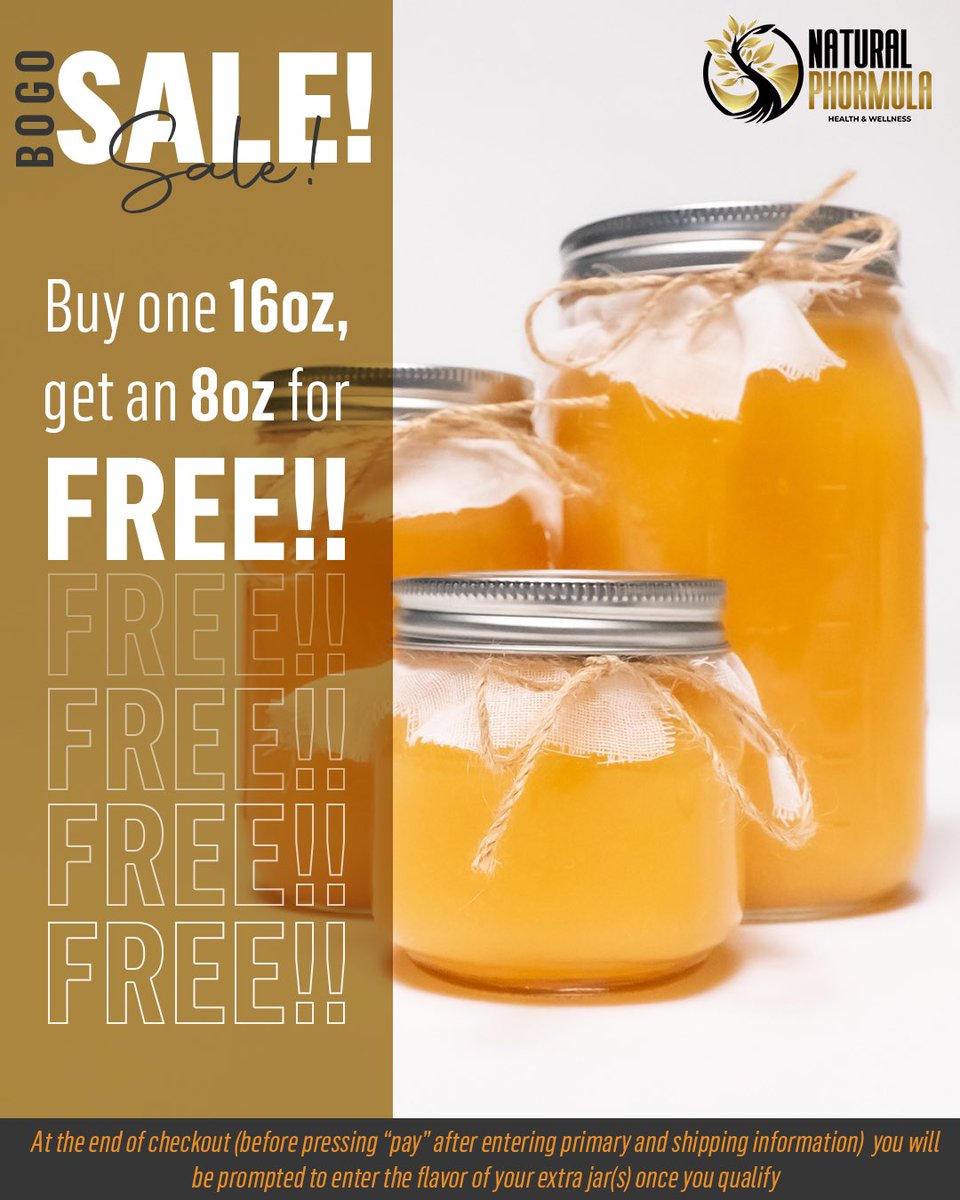 NaturalPhormula's tweet photo. . . Cause no one else educating you about health AND offering alternative health options like this. 😉

November makes a year of consecutive buy one get one free deals! Talk about us nicely. 🌹

https://t.co/CoLVdVKjvp 🙏🏽🖤💛 https://t.co/Mb4CeBnxZX