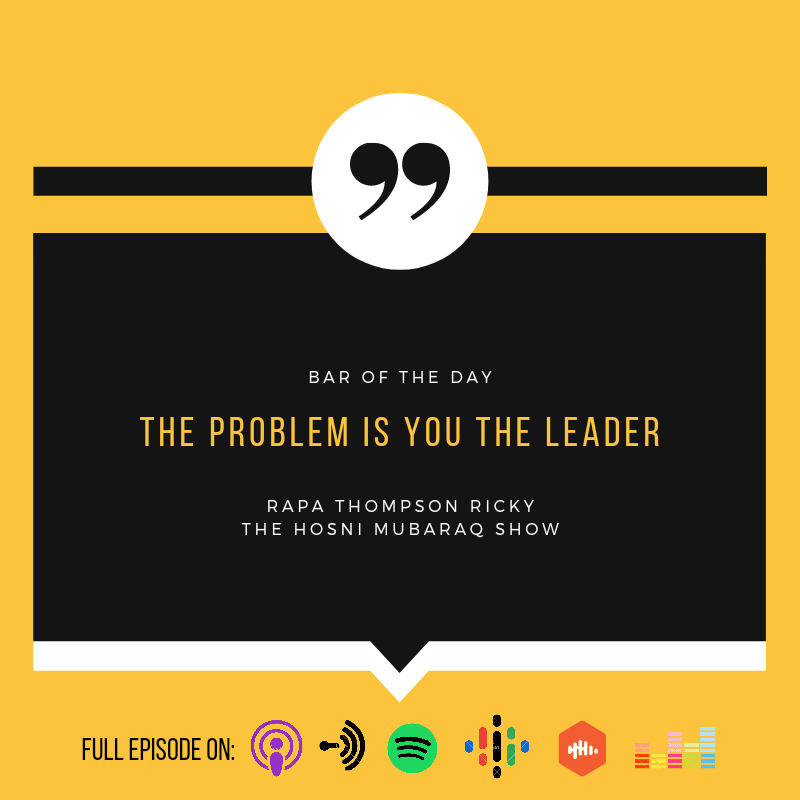 hosnimubaraq_'s tweet photo. What are you doing to fix the problem?

Cc:@RapaRicky 

#TheHMSPodcast
#BaroftheDay
#UGPodcast https://t.co/8HTwe8PcSH