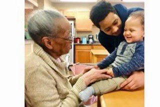 TeamEdifye's tweet photo. It’s about our survival and sustainability as a people. It was our first in-person event + the first time we got to publicly honor the life of our grandmother, Rebecca “Mama” Jackson. And we were joined by Edifye All-Stars Ben Moore &amp; Tyquone Greer! 🏀✊🏾 https://t.co/ug6KbWRf88