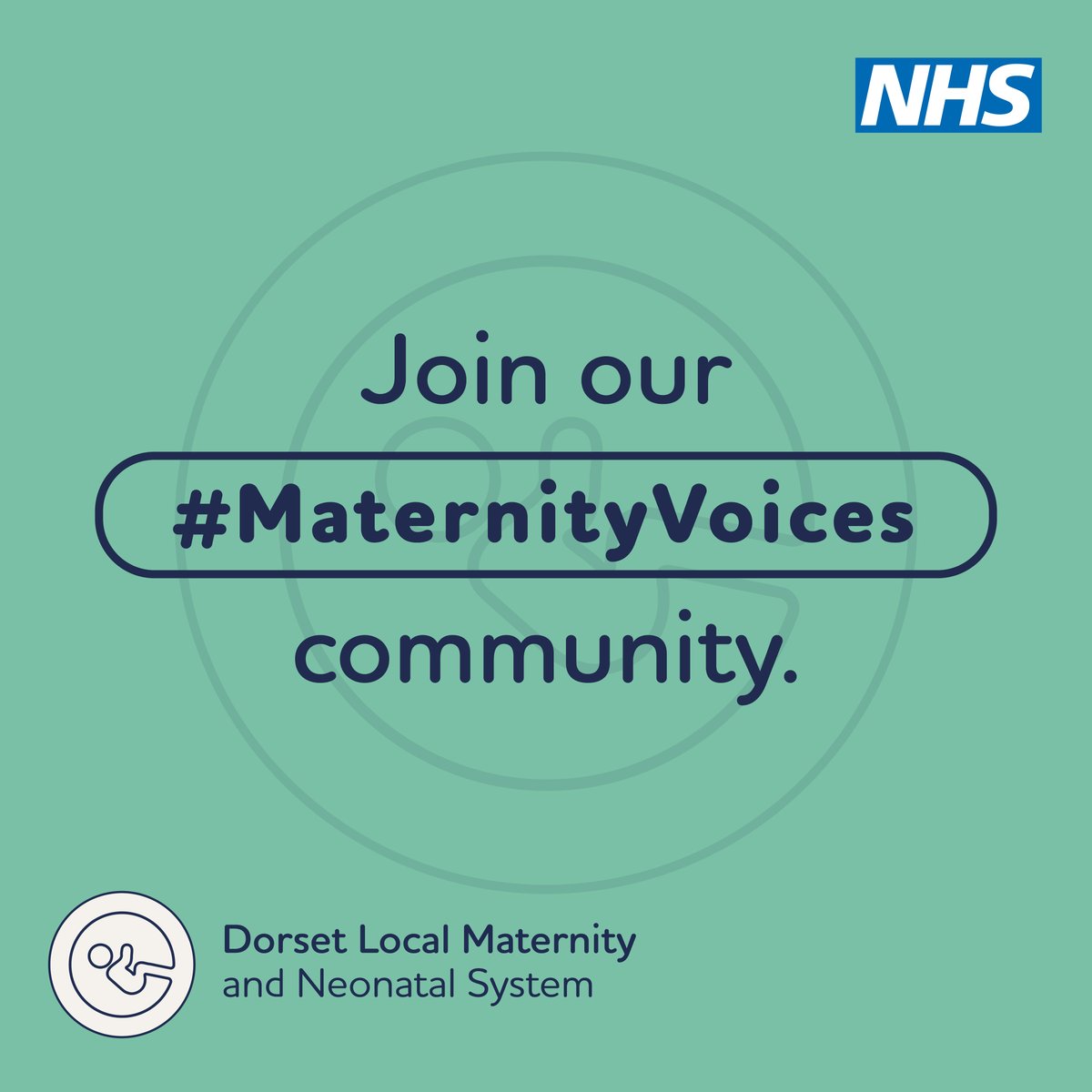 Become a Maternity Voices Partnership Chair and help shape maternity services for Dorset families! The role is an exciting opportunity to develop your skills and work with others to help shape services. More info and how to apply: surveymonkey.co.uk/r/MaternityRep