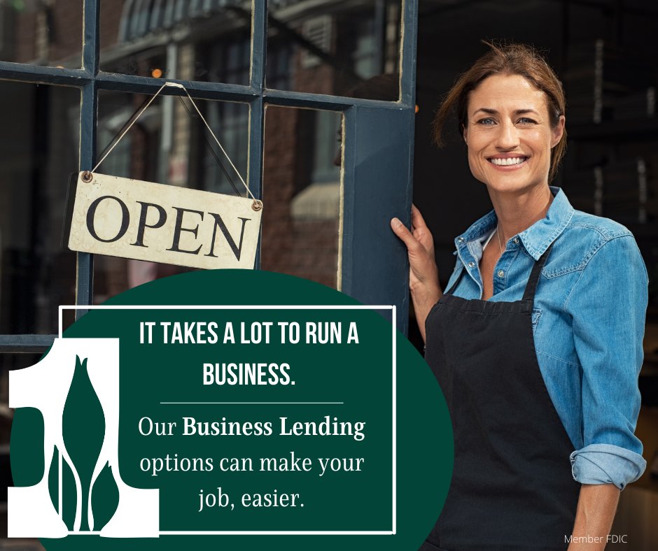 When your business grows, so will your banking needs. That's why we offer lending that'll help your business strive. See what options we have for you, by visiting ffbt.com/business/lendi… 👍
