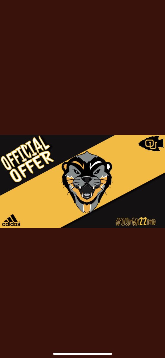 BenTrammell24's tweet photo. Blessed to receive my 1st offer from Ottawa University! @CoachNickDavis @OttawaUFootball https://t.co/SXlMToA1lS