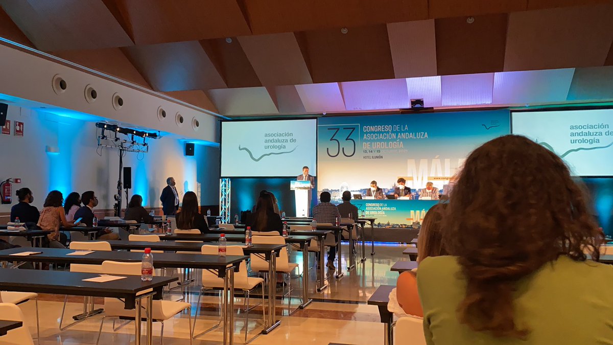 Inaguración oficial del 33 Congreso @AAUrologia por el Dr Juan Moreno. Refrendar la urología como especialidad central del manejo integral de la patología genitourinaria. La investigación prospectiva y multicéntrica: una prioridad para @AAUrologia