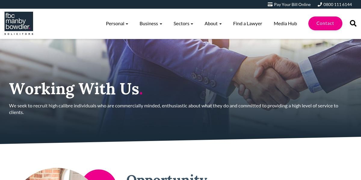 FBCManbyBowdler's tweet photo. We're hiring!
Would you like to join our award-winning team?
We have vacancies in our #Redditch offices including a commercial property associate & private client solicitor.
https://t.co/WDomnqI6tm #RedditchHour #jobs #solcitor https://t.co/B9i4V9wDpH