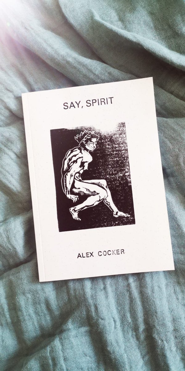 My first book of poetry, 'Say, Spirit' is now available from <a href="/girasolpress/">Girasol Press</a>! 
girasolpress.co.uk/sayspirit
It plays with queer gender and sexuality, using translations of Michelangelo's sonnets (by people I made up) as a starting point.
#YearOfTransCreativity