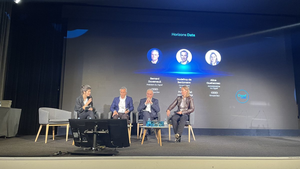 Horizon Data à la soirée/ AG du Cigref : Gaia X, un levier pour réussir une alliance large aux services de nos filières industrielles ! @Cigref <a href="/numeum_/">numeum</a> @GdeBentzmann <a href="/huberttardieu/">Hubert Tardieu</a> @DuverneuilB