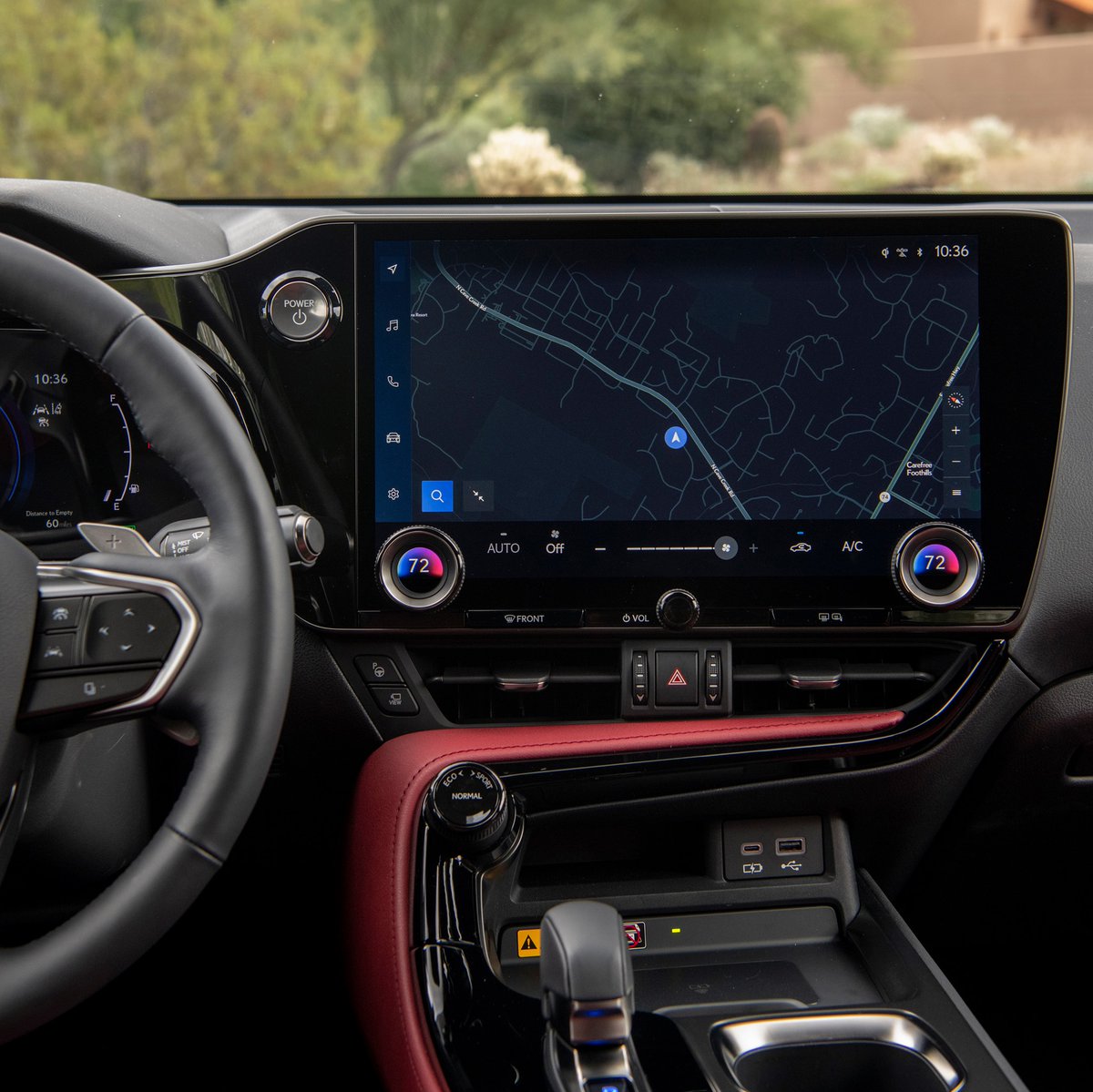 Soon you’ll be able to get your fingers on the available 14” touch screen that controls an all-new multimedia system featuring wireless Apple CarPlay and Android Auto. It’s just one of the elements that makes the new NX the most innovative Lexus yet.