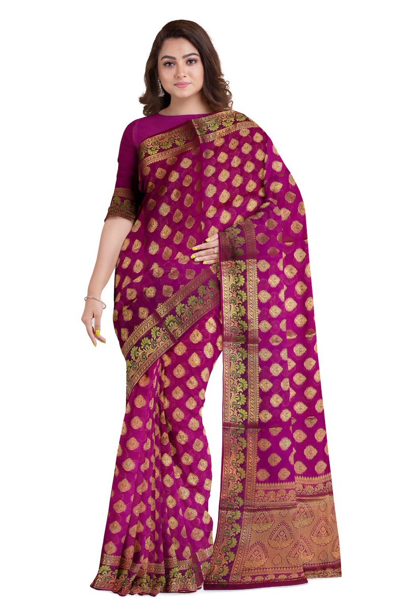 smsarees's tweet photo. Pink Golden Designer Wedding Partywear Pure Handloom Banarasi Zari Thread Hand Embroidery Work Bridal Saree Sari With Blouse Piece BH4D https://t.co/h0O9KUA69M  #Designer https://t.co/coHrdTwUqD