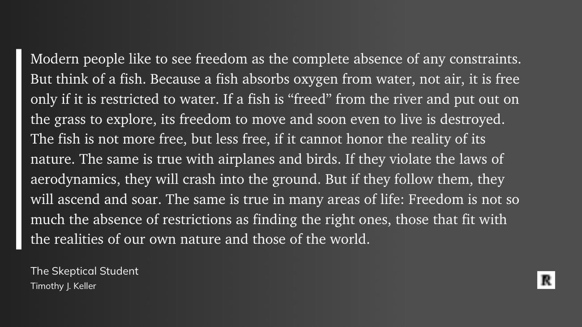 LTGreer's tweet image. freedom and created intent