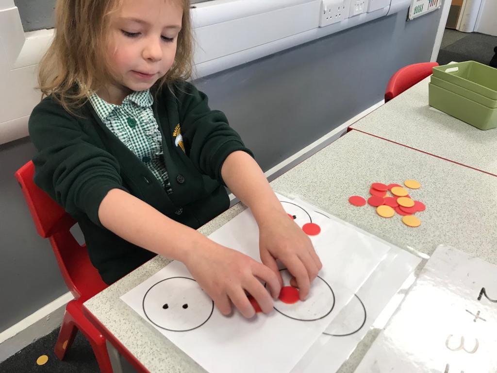 Wye_WPA's tweet image. Year 1 have been working so hard in maths. We have mastered the Part Whole Model this week! ➕ #WatersideMaths