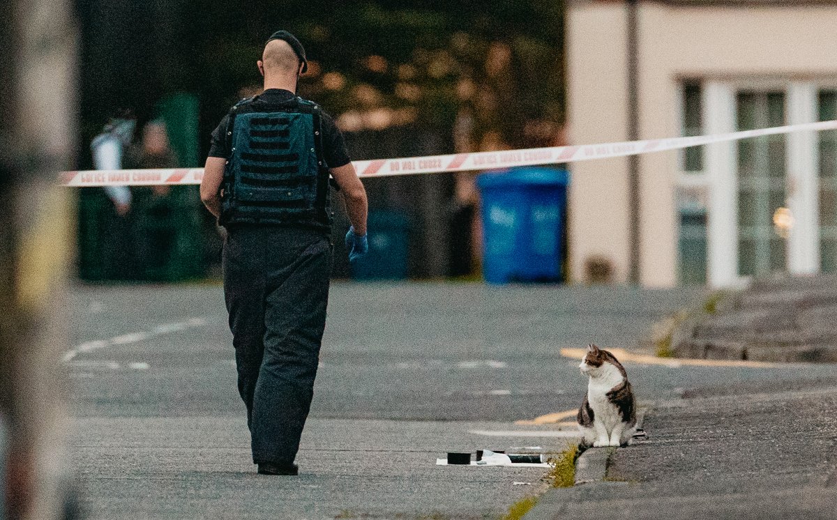 Kscott_94's tweet image. Video: This was the scene earlier tonight in the Orby Drive area of east Belfast just off the Castlereagh Road. 
ATO has dealt with a viable device left in the area.

Full details @BelTel - belfasttelegraph.co.uk/news/northern-…