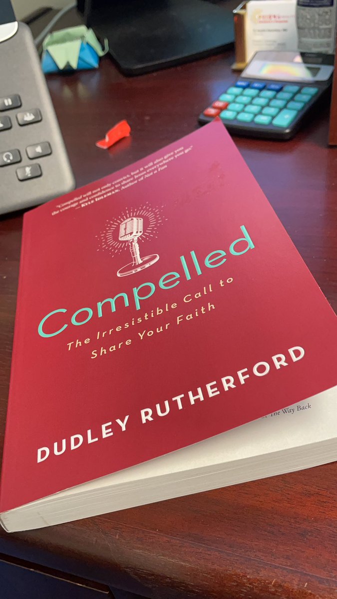 RRaunikar's tweet photo. @pastordudley enjoying your book Compelled https://t.co/G9UC1d4XOq