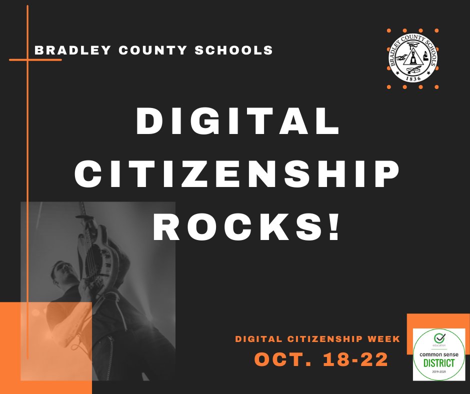 dlbmitchell's tweet photo. Digital Citizenship Week Starts Monday! #bcstech @bradleyschools @TechnologyBCS https://t.co/mqB618HQWI