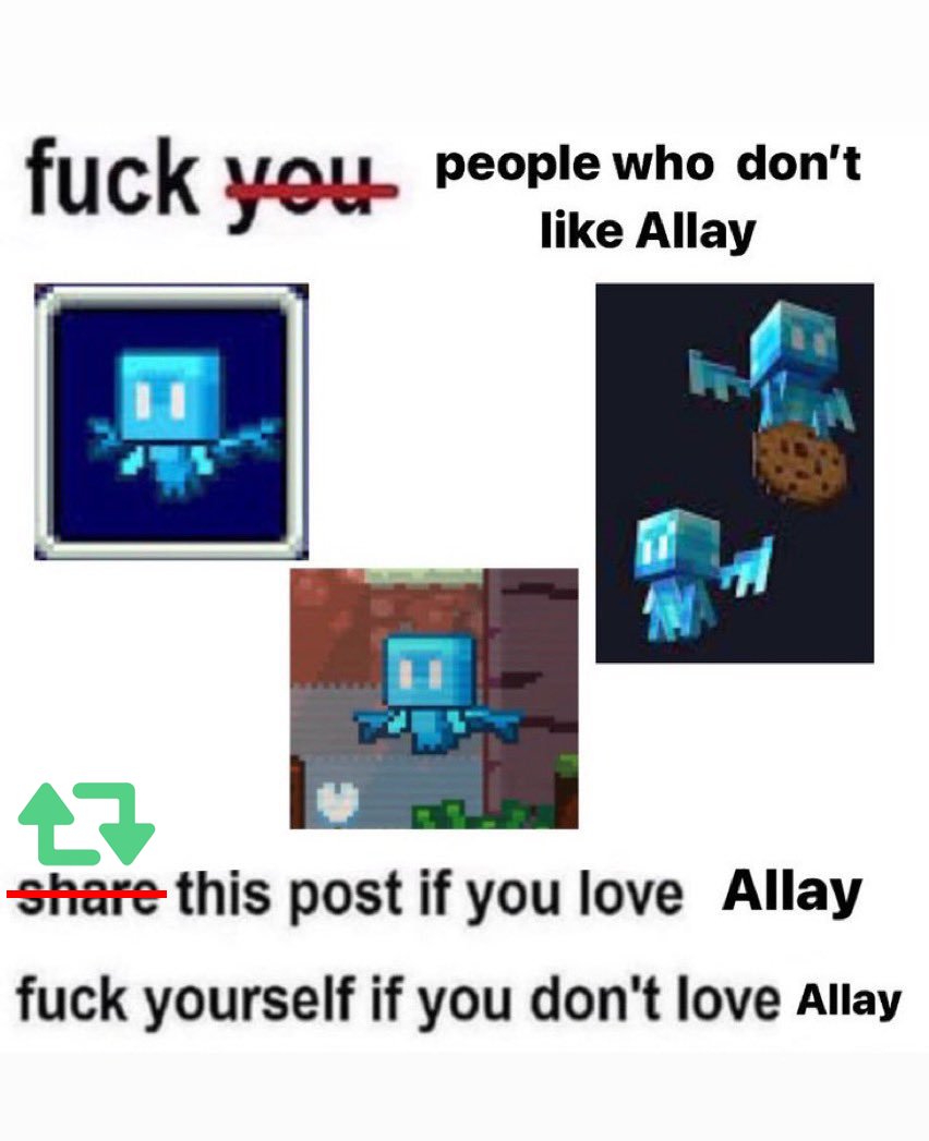 thatnerdTy's tweet image. reasons why you sould vote allay:

-cute
-helpful
-dontyoudarefuckingvoteglare. 
-does a lil dance
-cute

RT :)