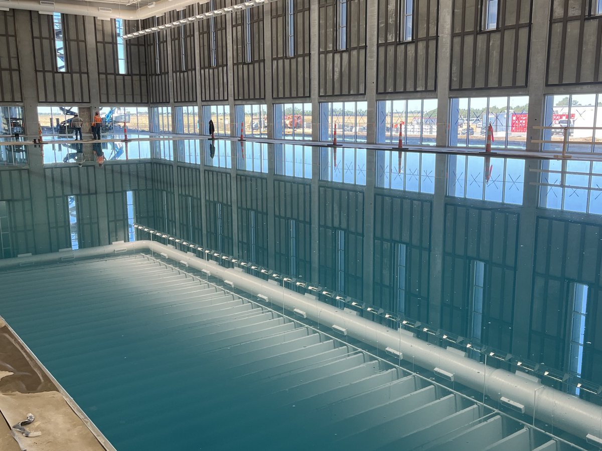 rbellw's tweet photo. Anyone up for a swim? Well not quite yet but soon…very soon! MPAAC progress!! https://t.co/fIF0tif7SU
