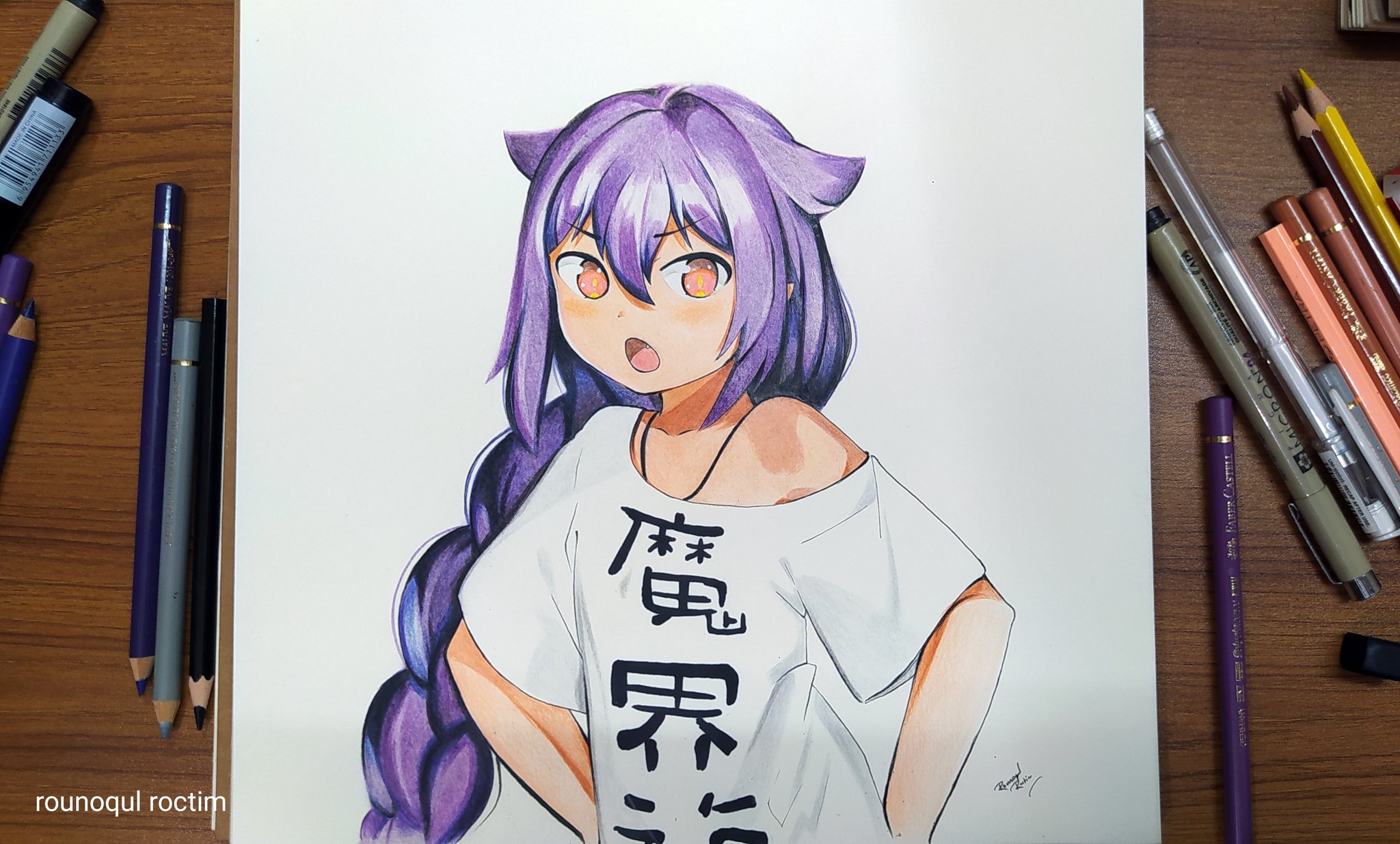 RounoqulRoctim on X: My artwork of Jahy-Sama Time lapse video -  t.cozxL5jgem2h . . #JahySamawaKujikenai #jahysama #art #artist  #drawing #painting #animeart #PencilGlue #anime #manga  t.coTAnhFdZG3f  X