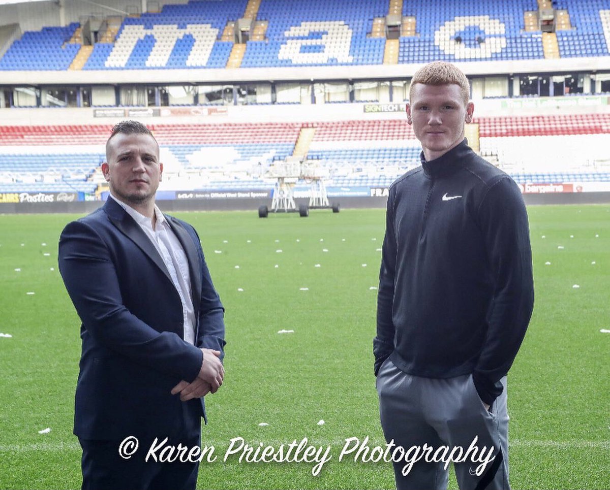 6 weeks Friday WBO Global Title in Bolton going to be some night👊