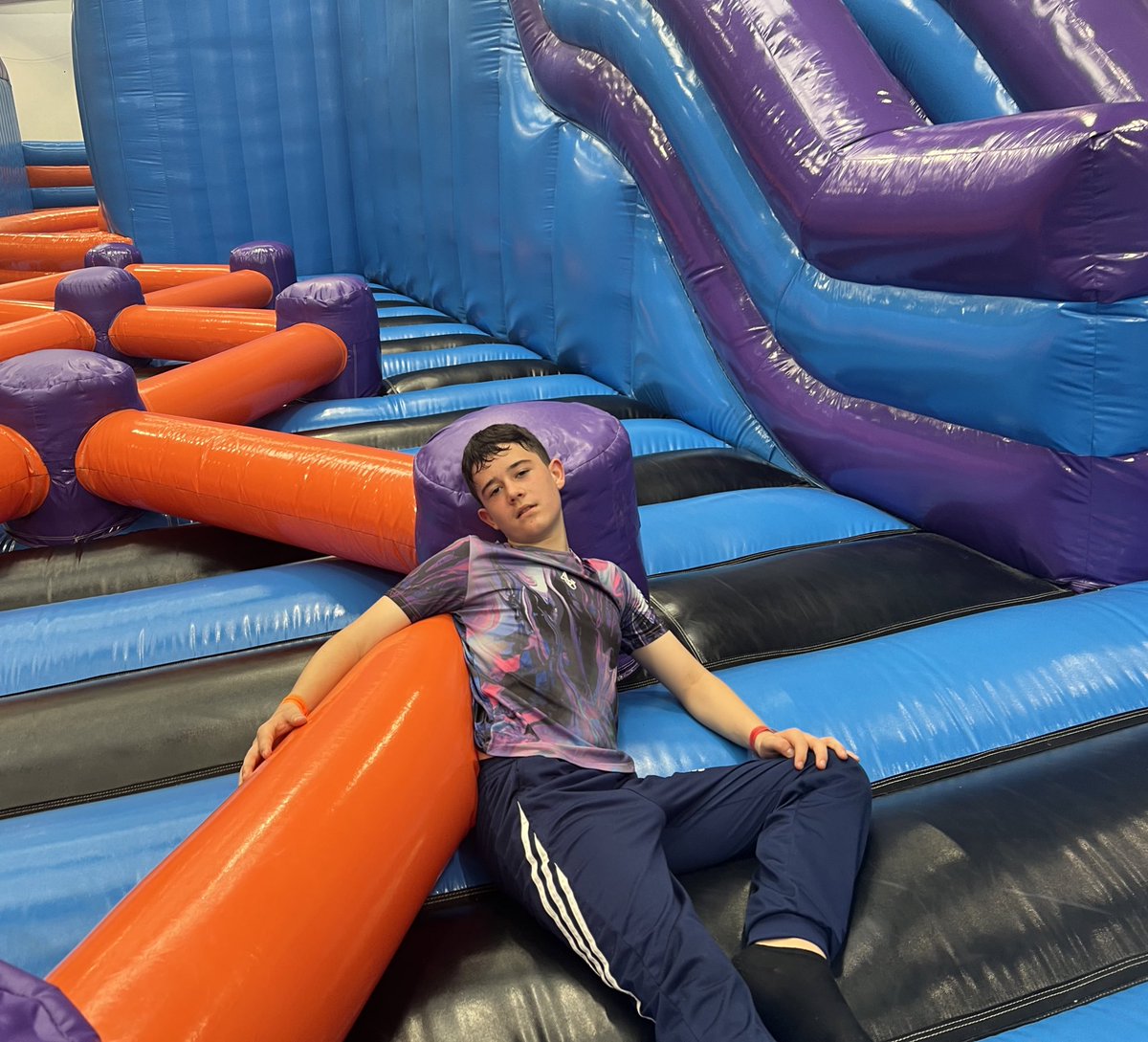 BethEacc's tweet photo. Our young carers having a fab time at @InflataNation @EACarers https://t.co/xSV6NtPvnq