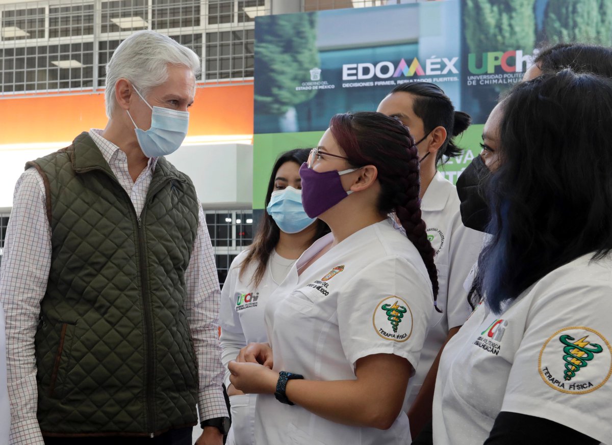 alfredodelmazo's tweet photo. Nos llena de orgullo que cerca del 60% de la matrícula estudiantil de la Universidad Politécnica de #Chimalhuacán, sean mujeres. https://t.co/WePsztOlxy