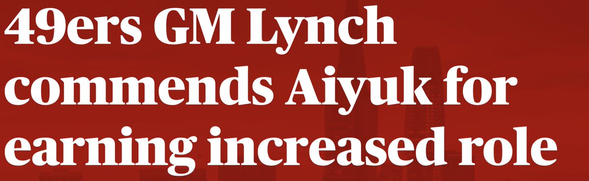 NinersNation's tweet photo. This was Lynch on October 1 https://t.co/o2qtcFtfKY