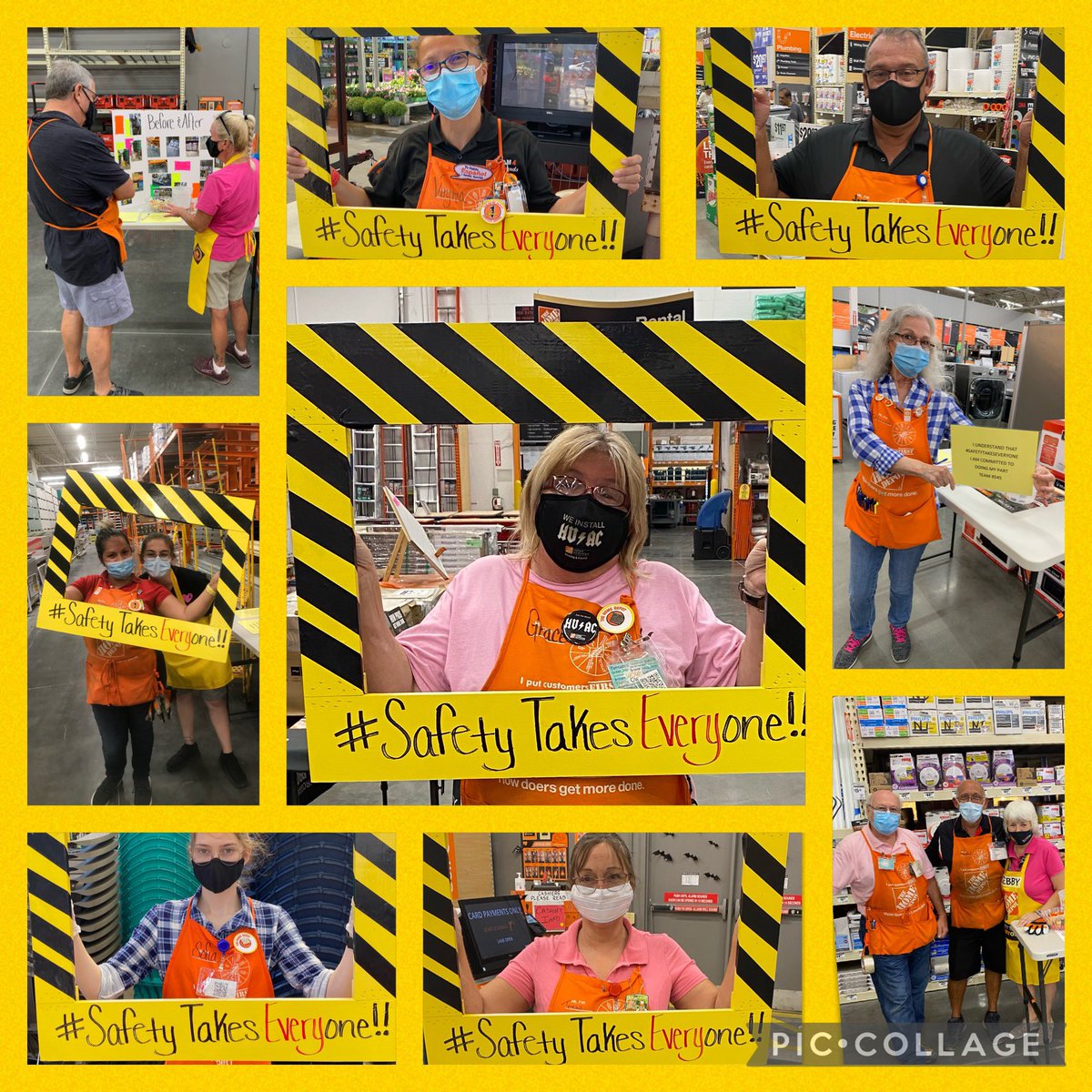 We had an awesome InFocus Safety Day today! Our InFocus team continues to do a great job driving safety awareness throughout the store. Congrats to our Safety Winners Bob, Stacy &amp; Mike R.!#8545SebastianStrong #safetytakeseveryone #committedtoworkingsafe <a href="/kmarie1080/">Kristy Bilyeu</a> <a href="/zackmesaros/">Zachary Mesaros</a>