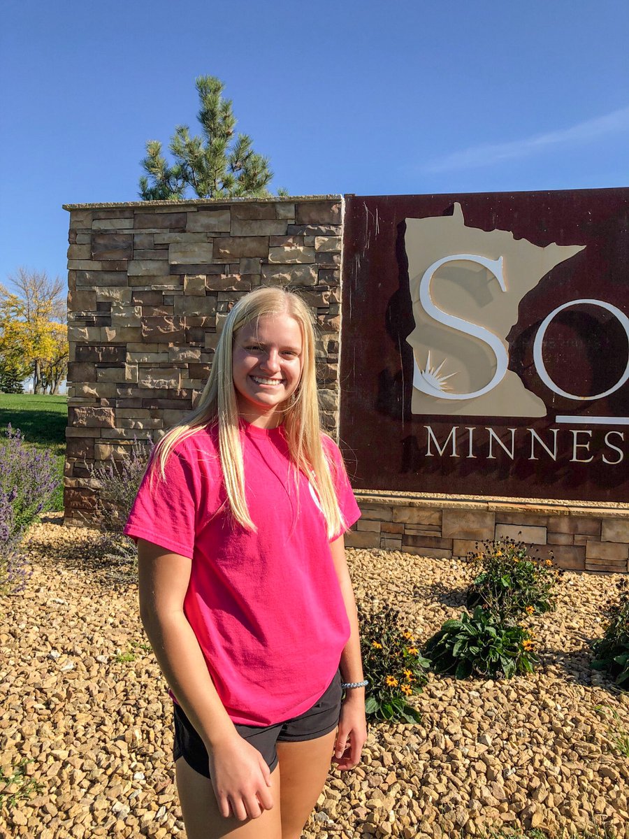 _juliecoffey's tweet photo. Proud to announce that I have received my first Division 2 offer to throw for Southwest Minnesota State University! https://t.co/CZDw9EAo5t