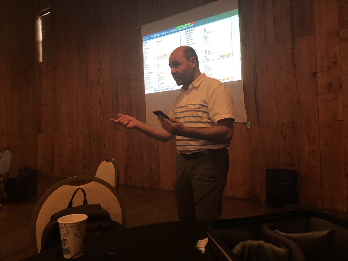 Oliviero Andreussi (@oandreussi) on Twitter photo Do you want to learn the proper Italian way to wave your hands while teaching subsystem DFT? Join us at the Q-MS School in Texas <a href="/MikPavanello/">Michele Pavanello</a> @MateriaLab_UNT #compchem Do you want to learn the proper Italian way to wave your hands while teaching subsystem DFT? Join us at the Q-MS School in Texas <a href="/MikPavanello/">Michele Pavanello</a> @MateriaLab_UNT #compchem