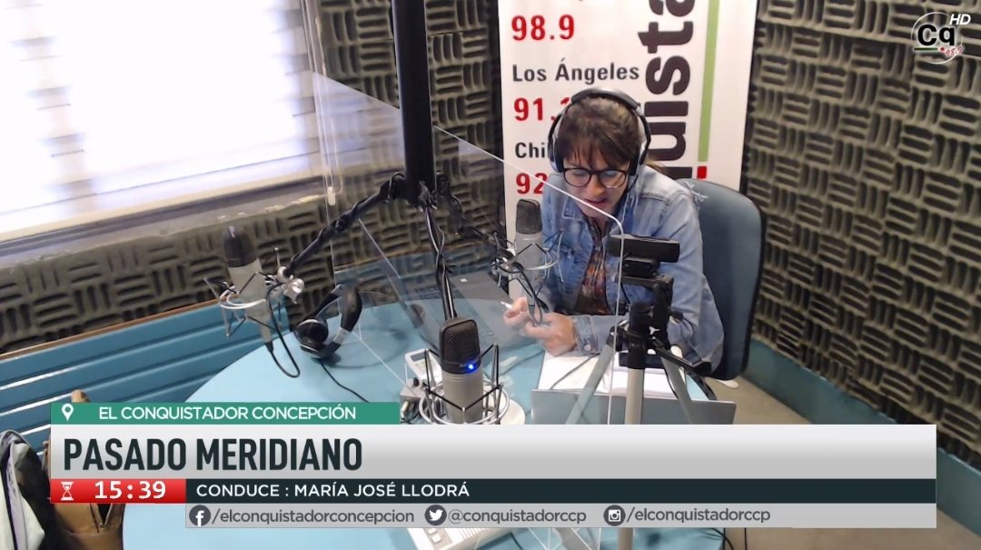 📻 Estamos al aire con María José Llodrá en Radio El Conquistador de Concepción v2.tustreaming.cl/conquistadorcc…