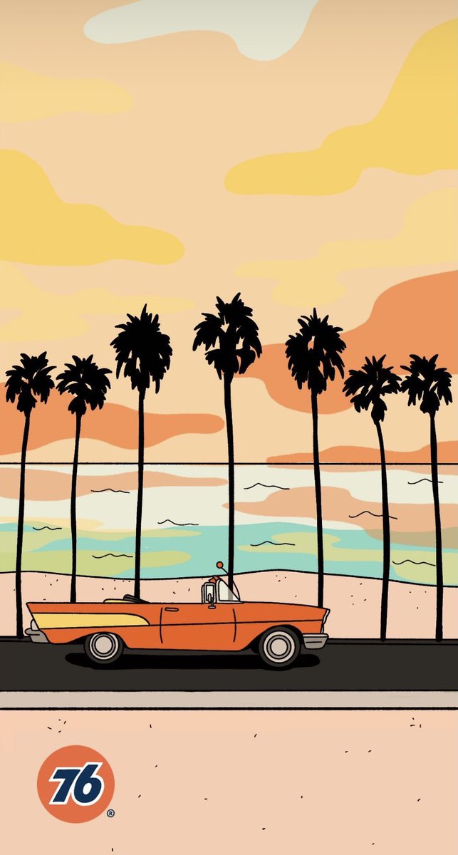 LLaurenWilcox's tweet photo. idk who at @76 came up w this idea…but kinda obsessed w these wallpapers https://t.co/DYkFQXIzdT