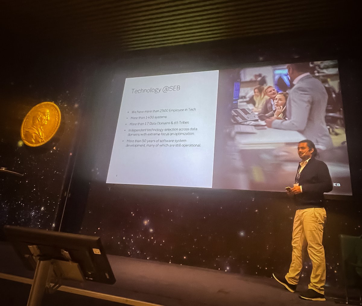 Vibhormani's tweet photo. Presented "The streaming journey of SEB", the platform I started 4 years and grew from few users to most of the SEB, is now enabling various next-generation banking use cases and helping create value for society every day.
#aiforgood #kafka #banking #Sweden #bakeitin https://t.co/GD2zi5oYu4