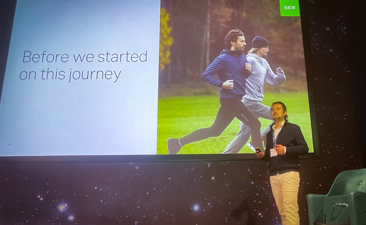 Vibhormani's tweet photo. Presented "The streaming journey of SEB", the platform I started 4 years and grew from few users to most of the SEB, is now enabling various next-generation banking use cases and helping create value for society every day.
#aiforgood #kafka #banking #Sweden #bakeitin https://t.co/GD2zi5oYu4