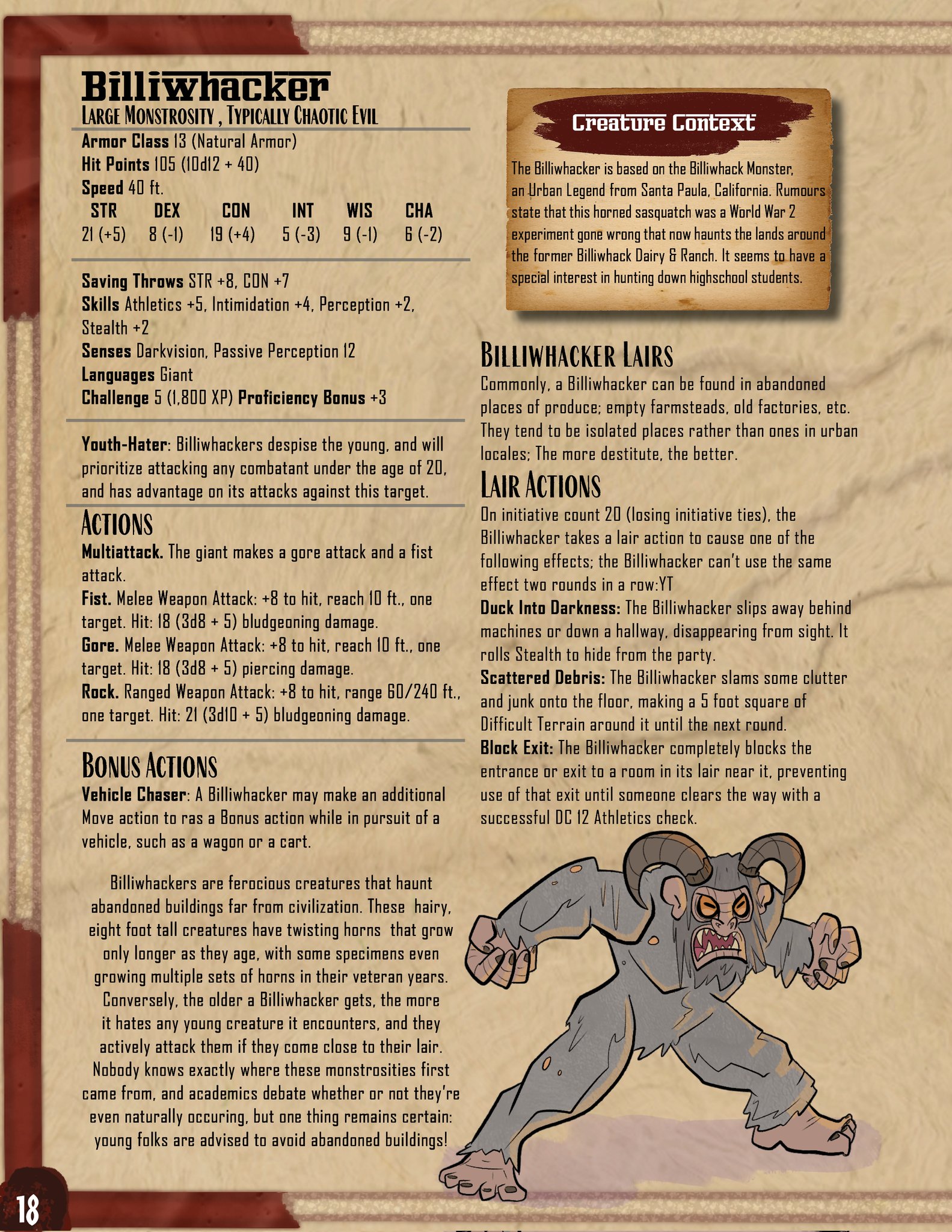 Dice Will Roll on X: &ldquo;There&rsquo;s monsters in the hills! The creatures 