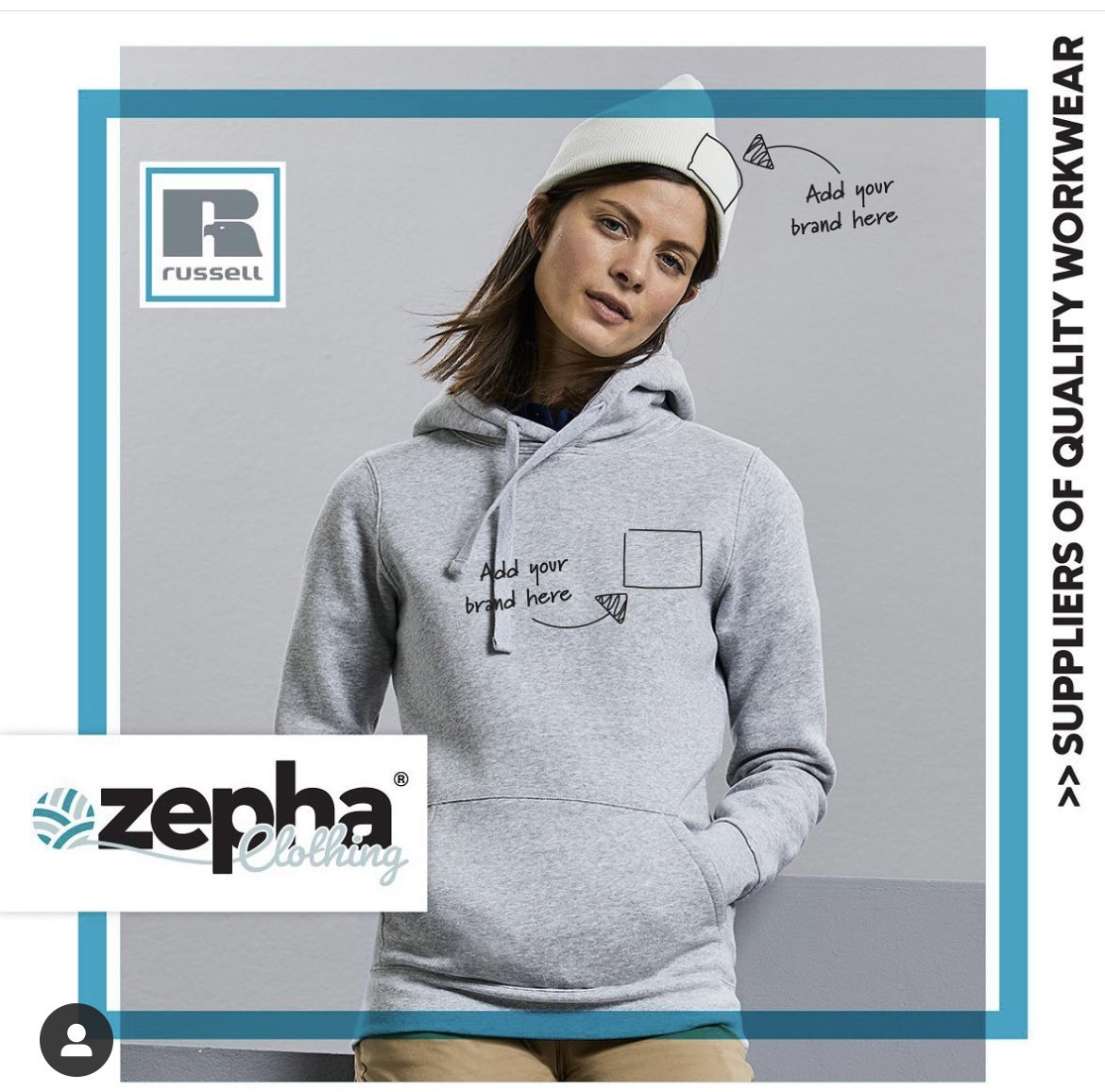 Did you know our sister company Zepha Clothing can provide you with quality branded workwear? These Russell Athletic Hoods are great to keep you warm these Autumn days. #staffordshirehour #localbusiness #shoplocal #stokeontrent
