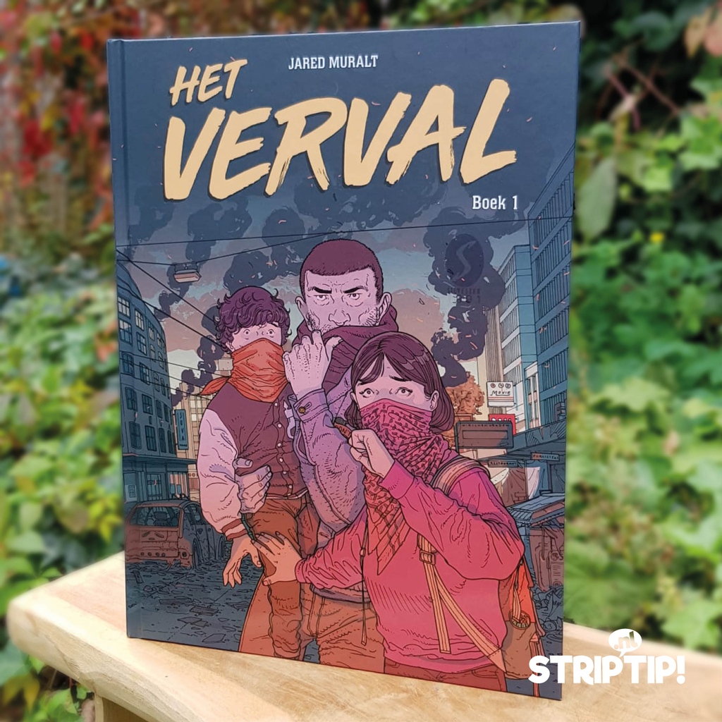 striptip's tweet photo. 🚨RECENSIE 🚨In de nabije toekomst moeten Liam en zijn kinderen zien te overleven in een wereld in verval. 

https://t.co/Lo894rEk85

@SilvesterStrips @JaredMuralt #recensie #review #jaredmuralt #hetverval #bern #zwitserland https://t.co/YjayvJHIzE