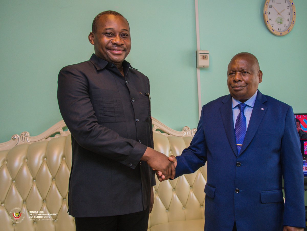 Ministère de l'Aménagement du Territoire de la RDC tweet media