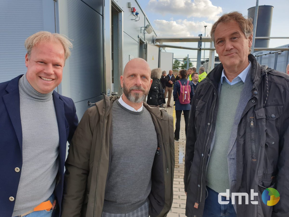 dmt_et's tweet photo. Highlights from the official opening of the Waternet project in Amsterdam. Read more about the project: https://t.co/c9rJblIl6l

#wwtp #biogas #biomethane #greengas #biogasupgrading #biomethaan #groengas #biogasopwaardering https://t.co/Wb19XNx8U1