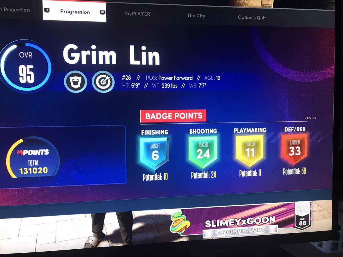 Shoutout to my bro <a href="/ImLaggingBruh/">.</a> for getting his shootings badges done through me! <a href="/WhosNext2K/">🔱WN🔱</a> <a href="/KtUno_/">🔱LEGEND KT🔱</a>