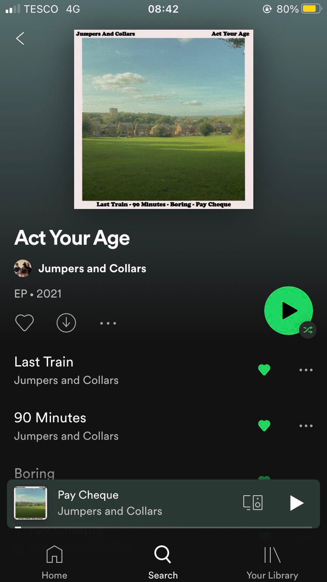 JumpersCollars's tweet image. New EP out on Spotify and YouTube now!