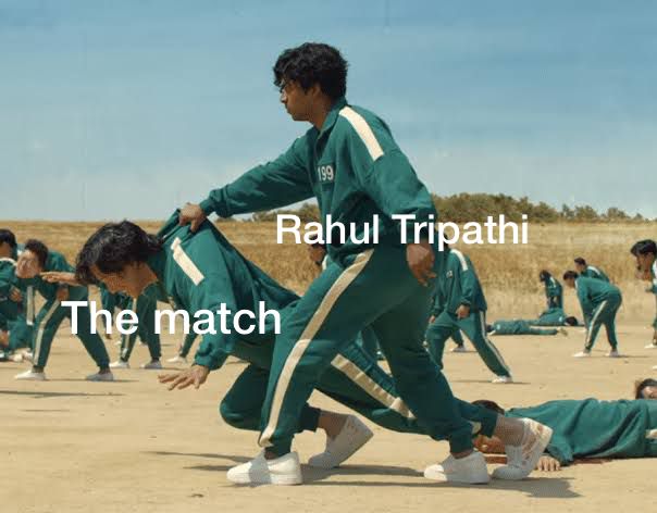 KKRiders's tweet photo. JUST LEAVING IT HERE. GOOD NIGHT!

#KKRvDC #KKR #AmiKKR #IPL2021 #SquidGame https://t.co/pYpWXvgTkv