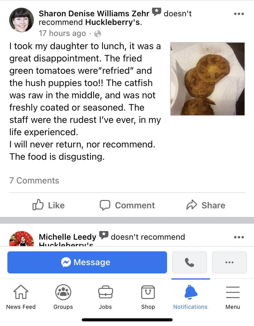 lacandace's tweet photo. this is a review of our local restaurant and Sharon had TIME today #readtofilth https://t.co/cpTSVNYMC6