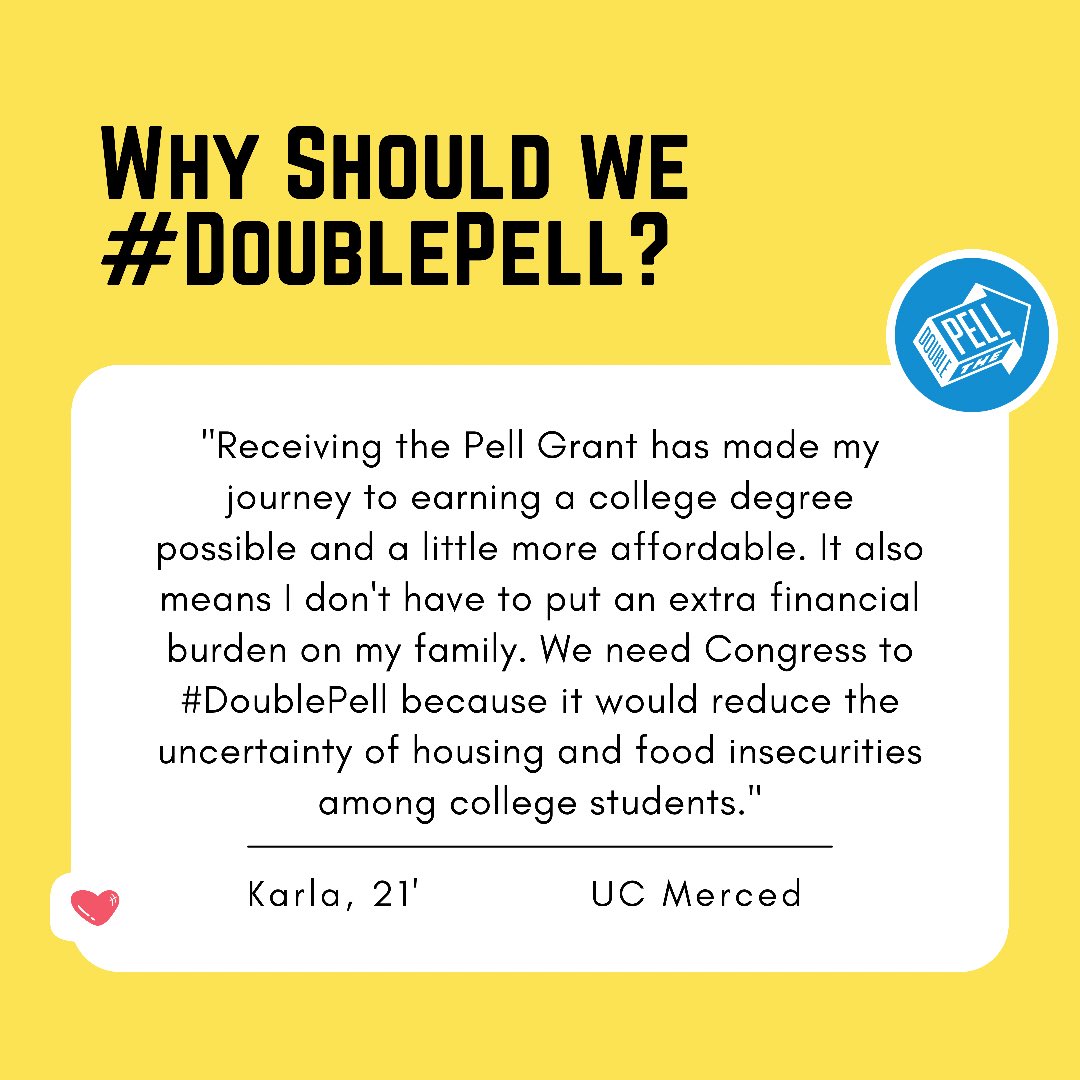 fund_uc's tweet photo. Congress should listen to what students need! And, clearly from these testimonies, what they need is #DoublePell! It is time for Congress to take meaningful action to ensure affordability at all universities!! #UC4Pell @AlexPadilla4CA @SpeakerPelosi @SenFeinstein https://t.co/gOz6wBlSrC